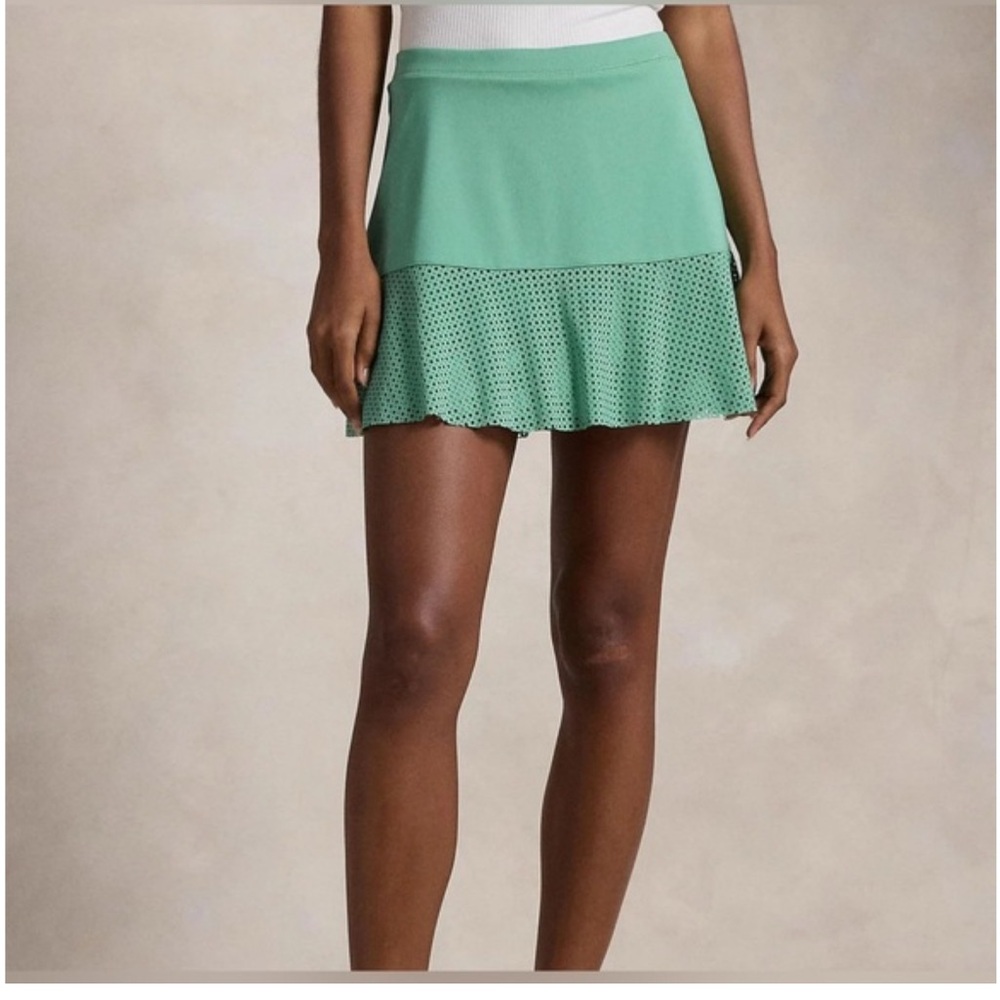 Ralph Lauren RLX Green Mini Skirt